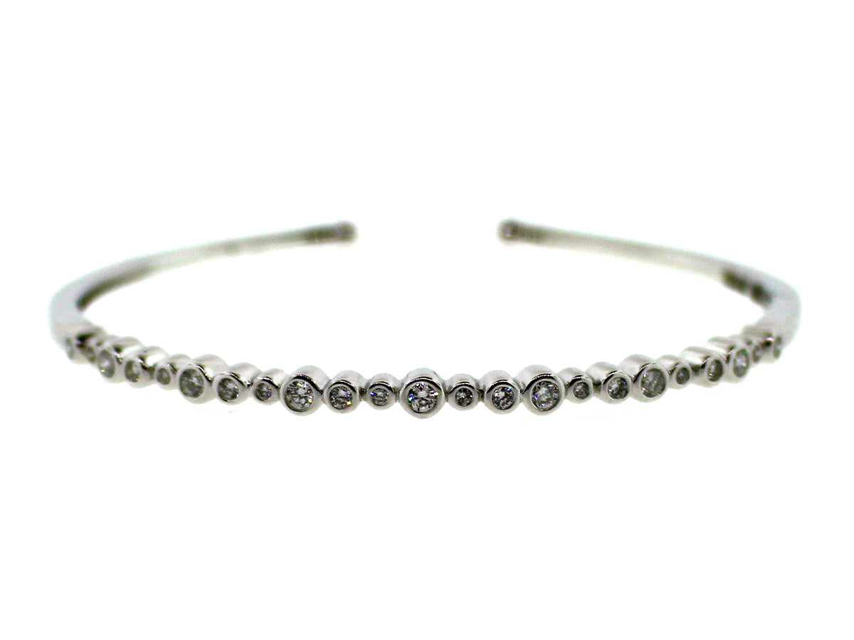 DIAMOND BEZEL BANGLE