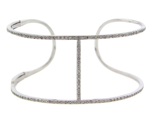 DIAMOND BANGLE, 14KW (N)