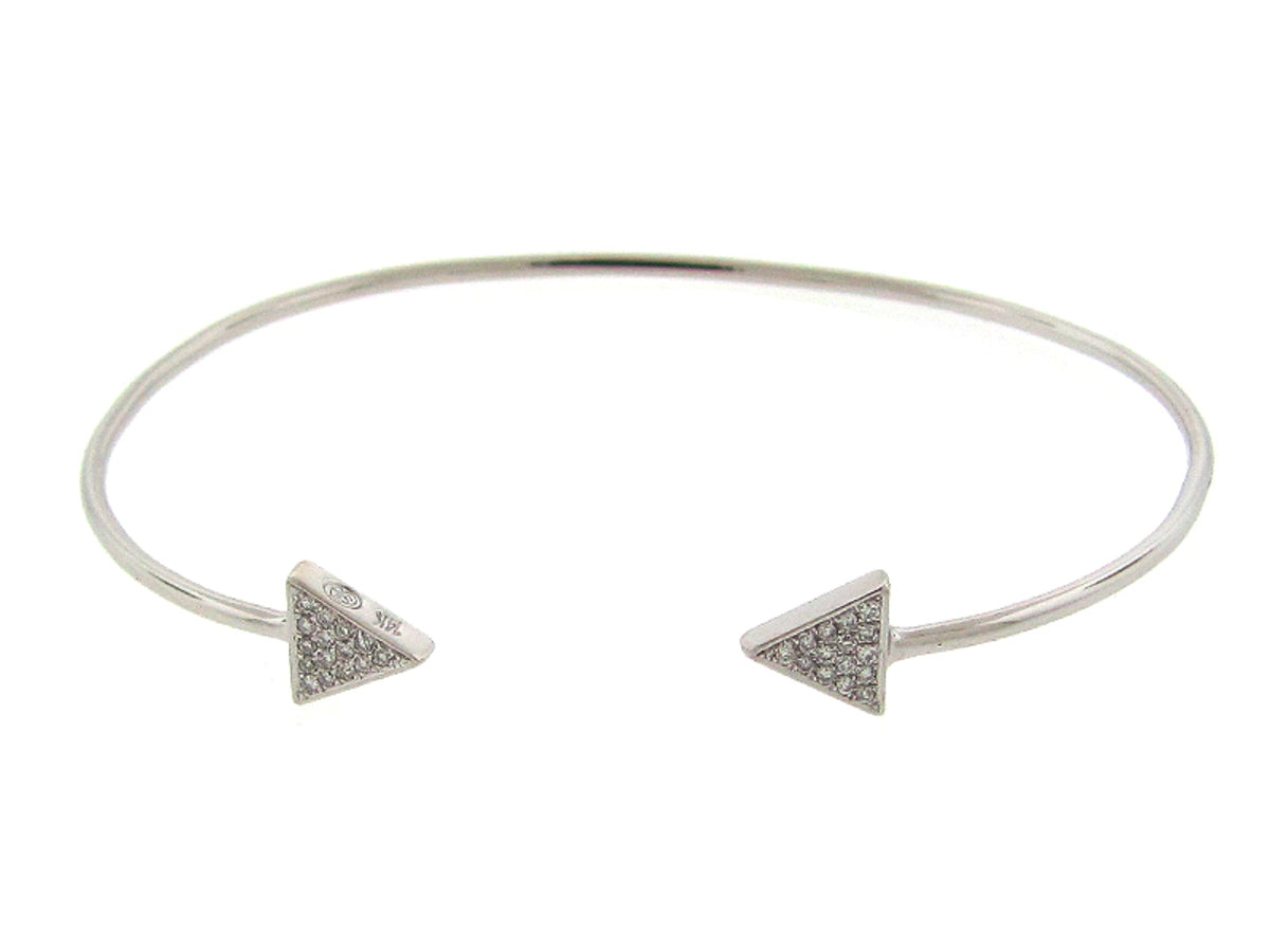 DIAMOND BANGLE, 14KW (N)