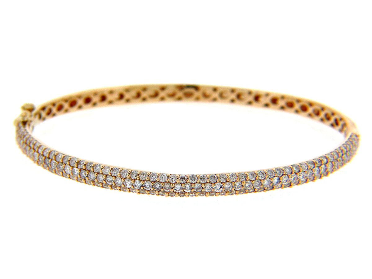 DIAMOND BANGLE, 14KY (N)