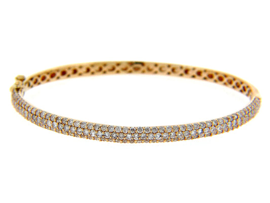 DIAMOND BANGLE, 14KY (N)