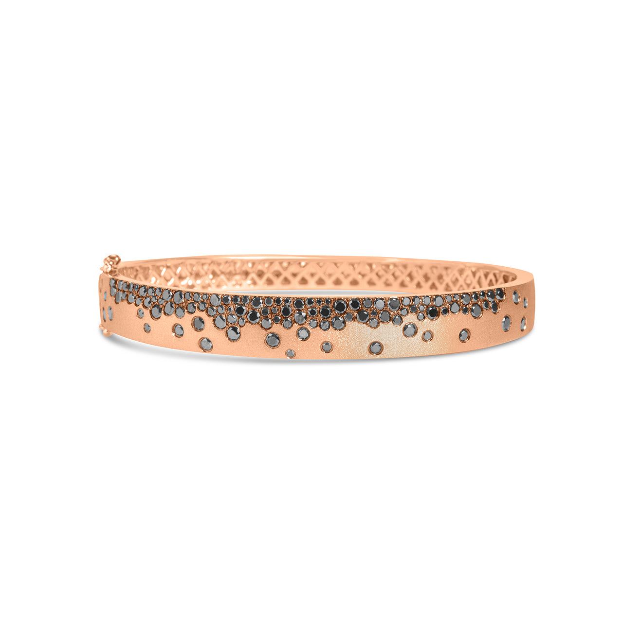 Black Diamond Confetti Signature Bangle