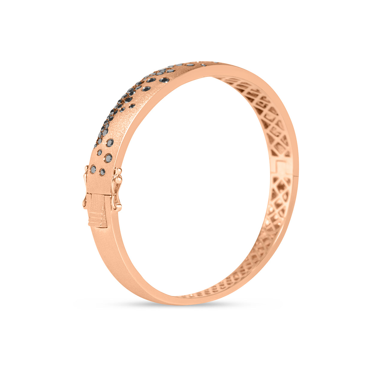 Black Diamond Confetti Signature Bangle