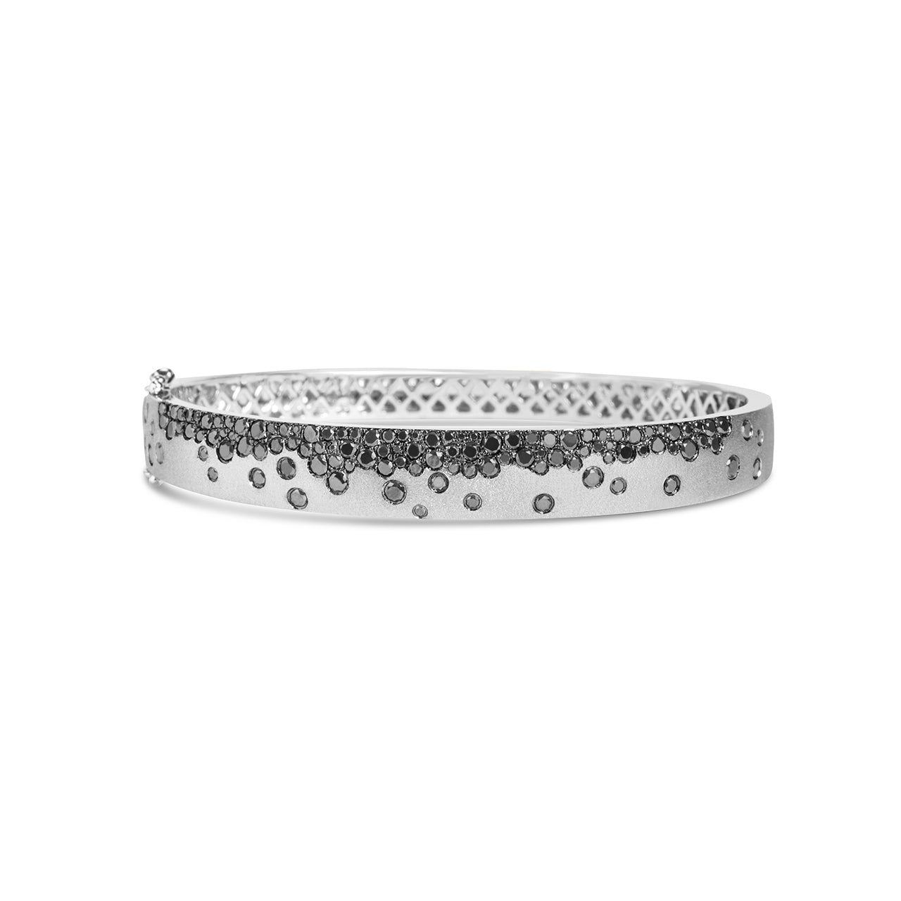 Black Diamond Confetti Signature Bangle