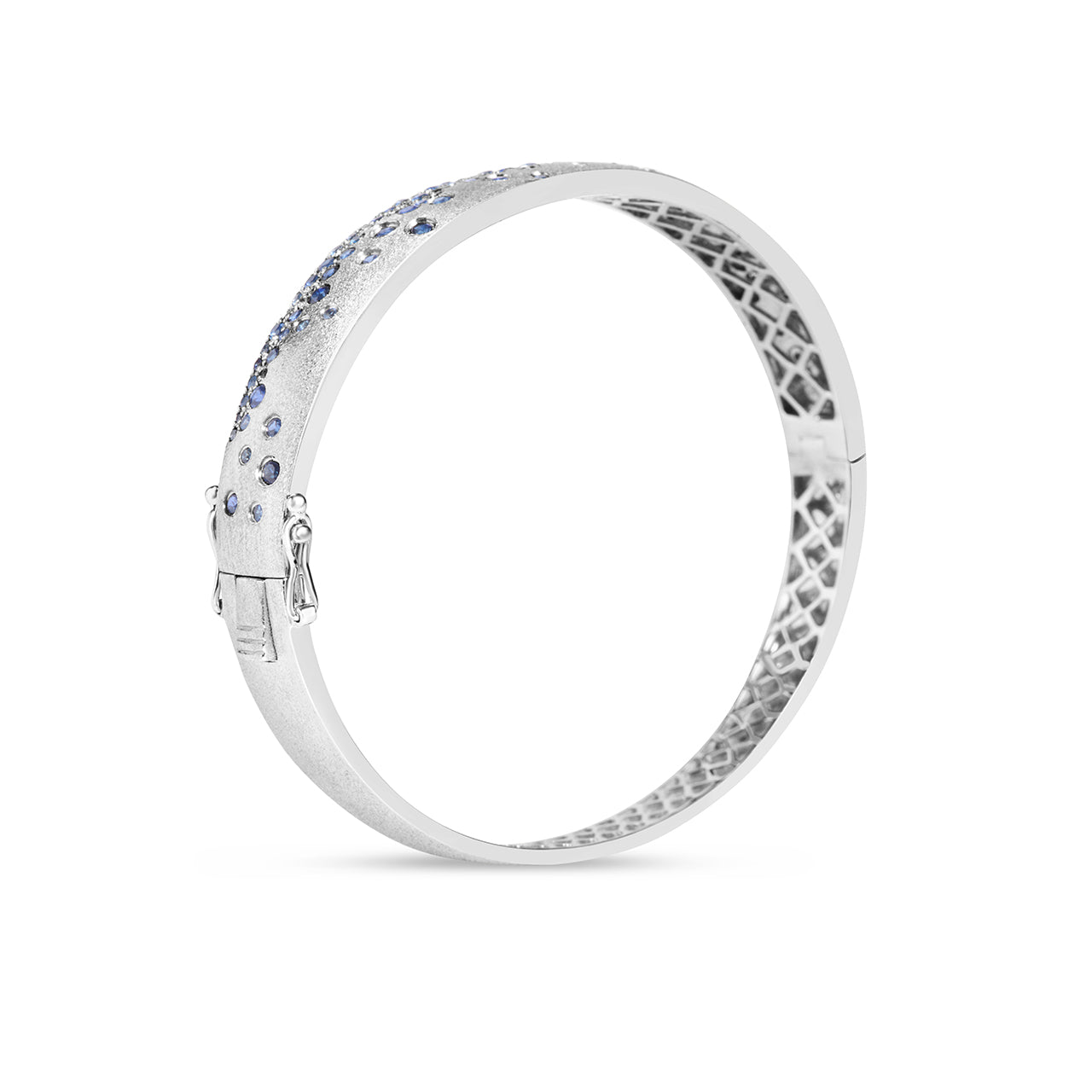 Sapphire Confetti Signature Bangle