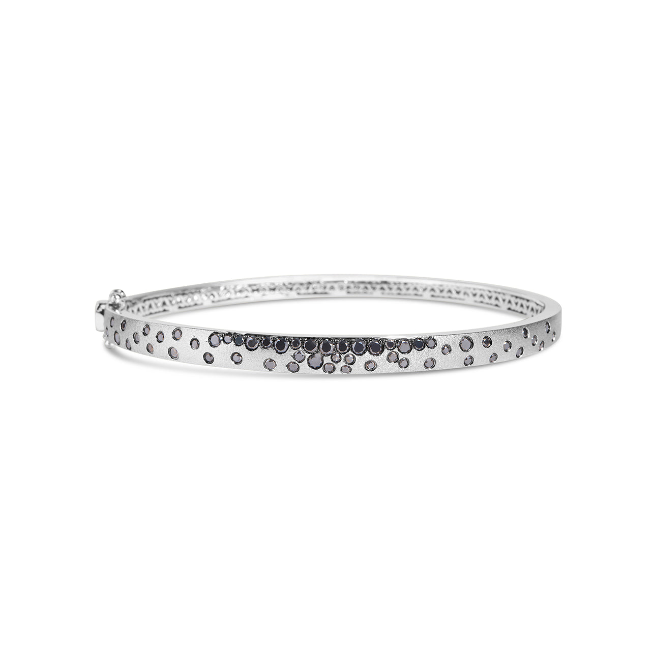 Black Diamond Confetti 5mm Bangle