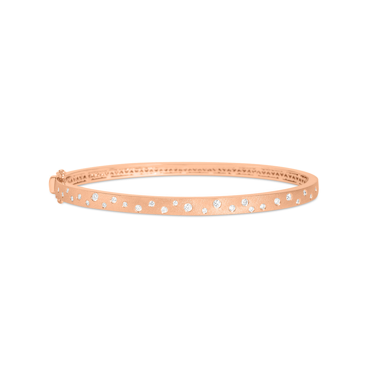 Diamond Scatter Flush Bangle