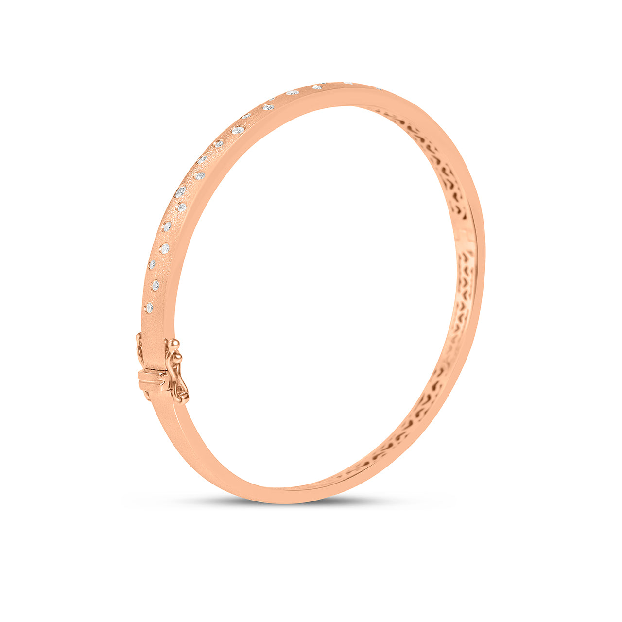 Diamond Scatter Flush Bangle