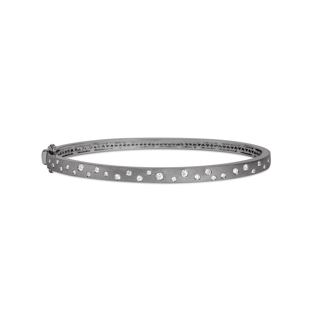 Diamond Scatter Flush Bangle