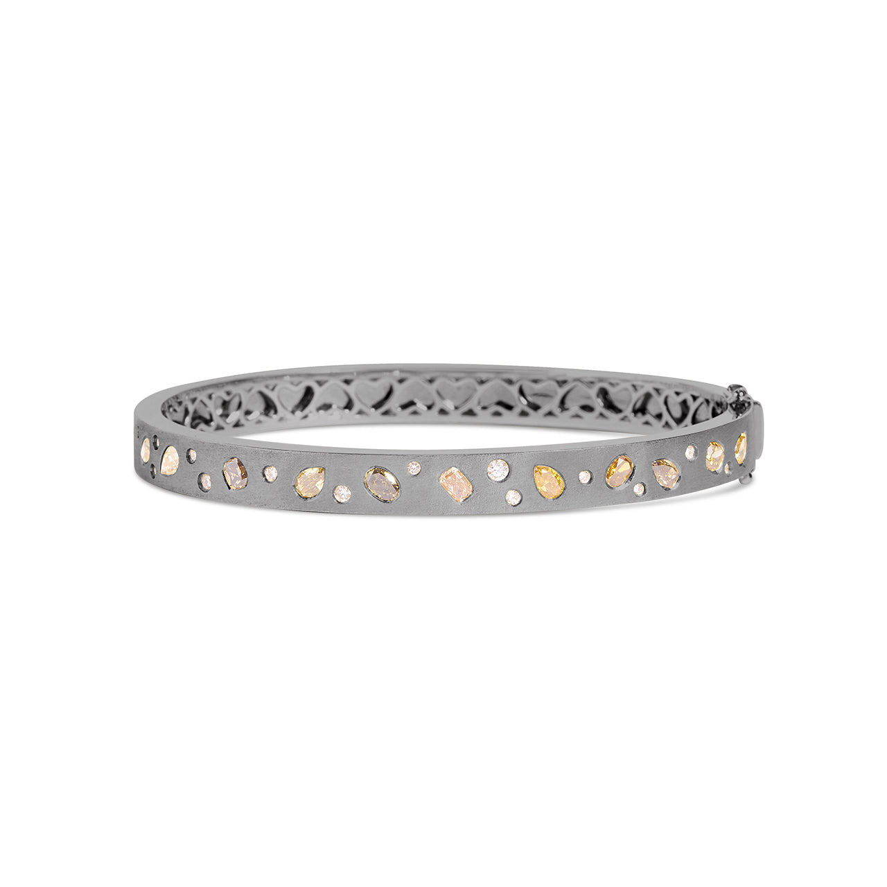 Fancy Diamond Scatter Bangle