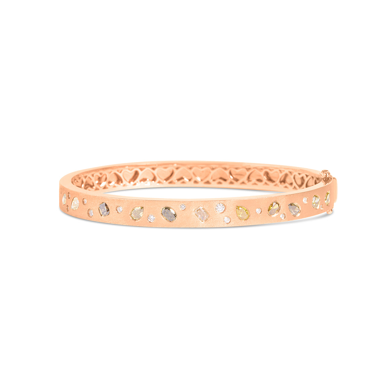 Fancy Diamond Scatter Bangle