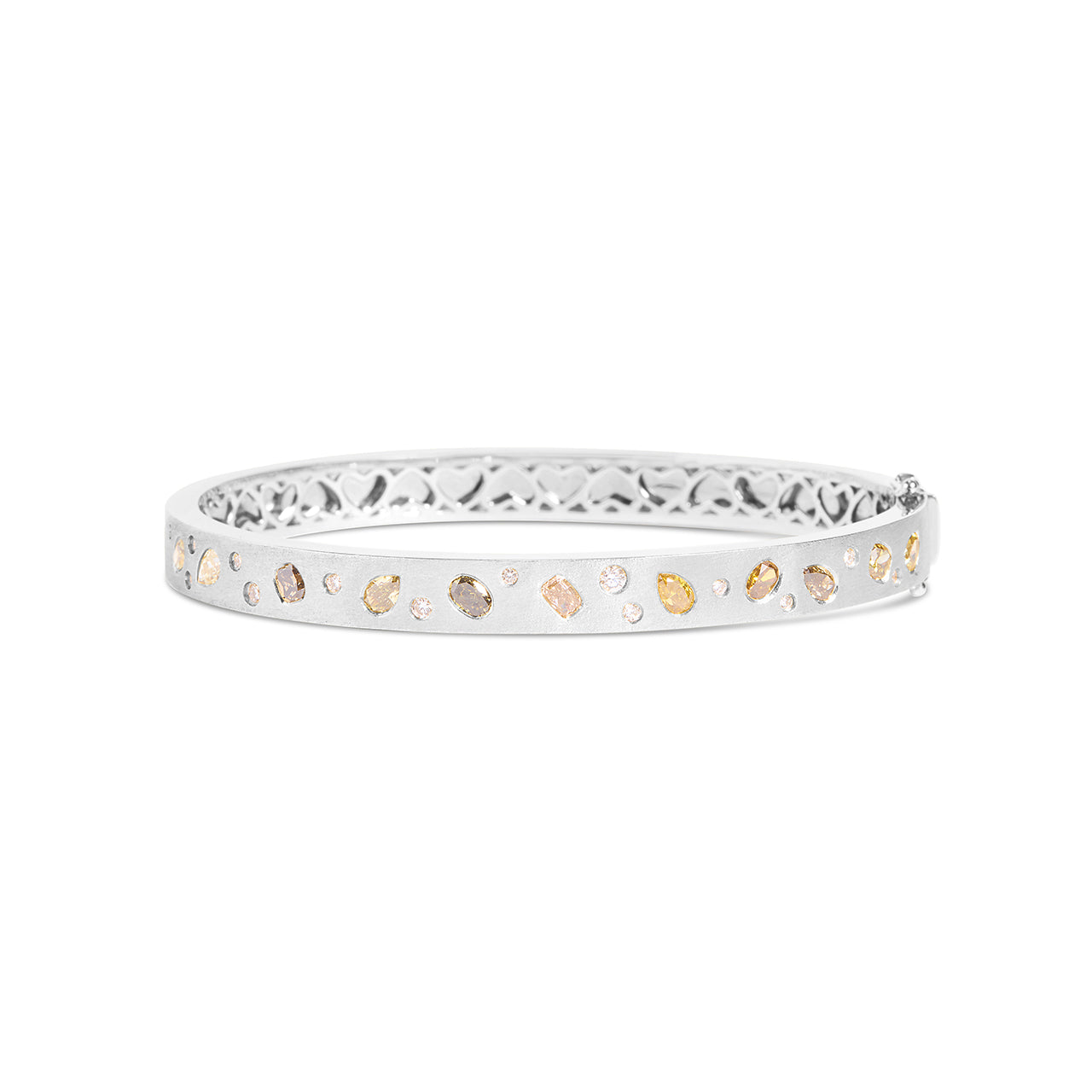 Fancy Diamond Scatter Bangle