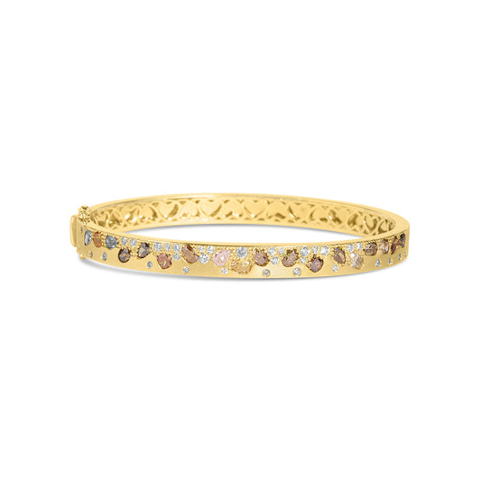 Fancy Diamond Confetti 6.3mm Bangle