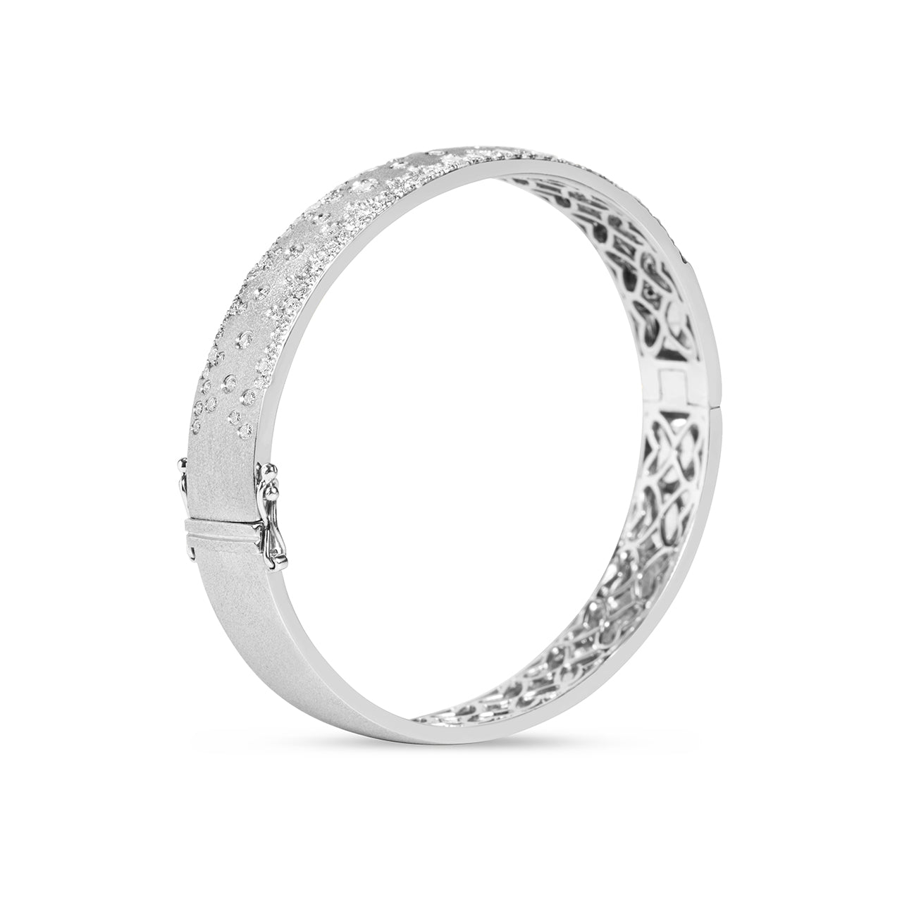 Diamond Confetti Duet 8.8mm Bangle