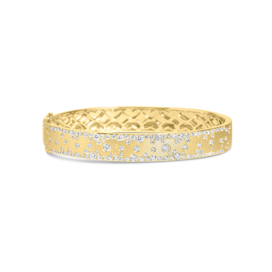Diamond Confetti Duet 8.8mm Bangle