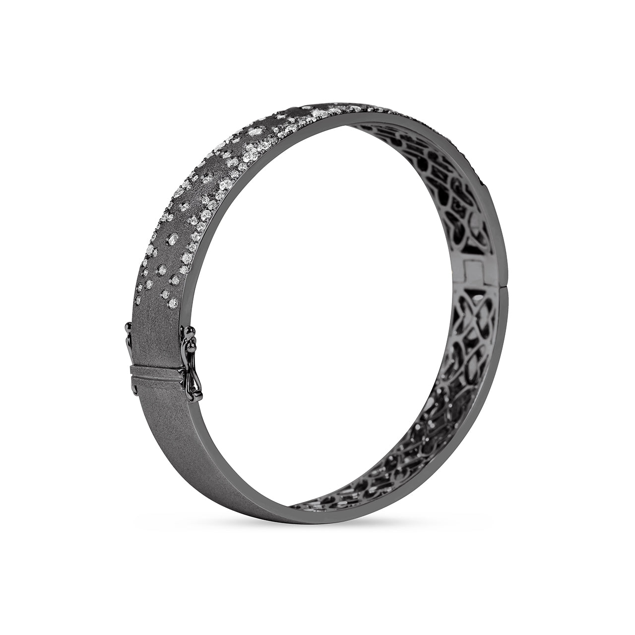 Diamond Confetti Duet 8.8mm Bangle