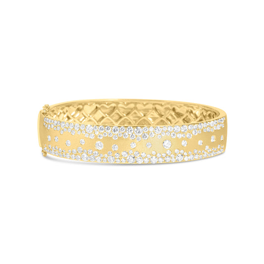 Diamond Confetti Duet Jumbo Bangle