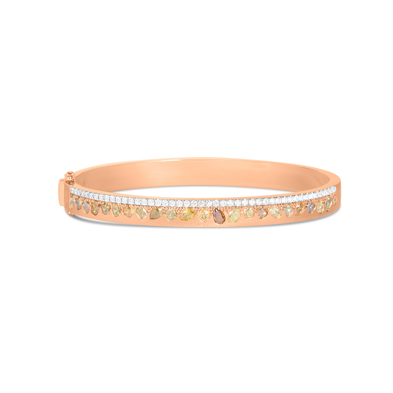Fancy Diamond Confetti Stack Bangle