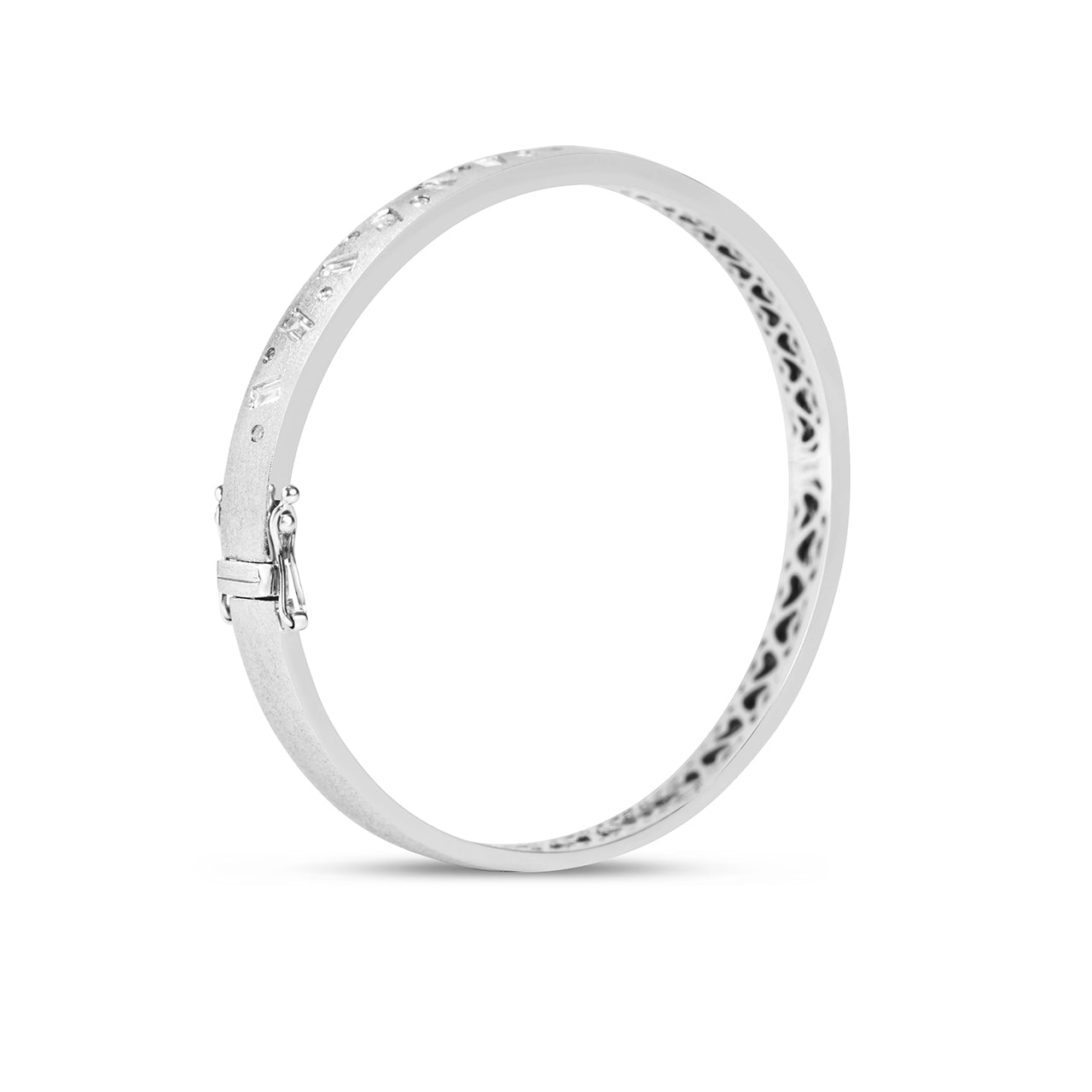 Diamond Baguette & Round Dancing Bangle