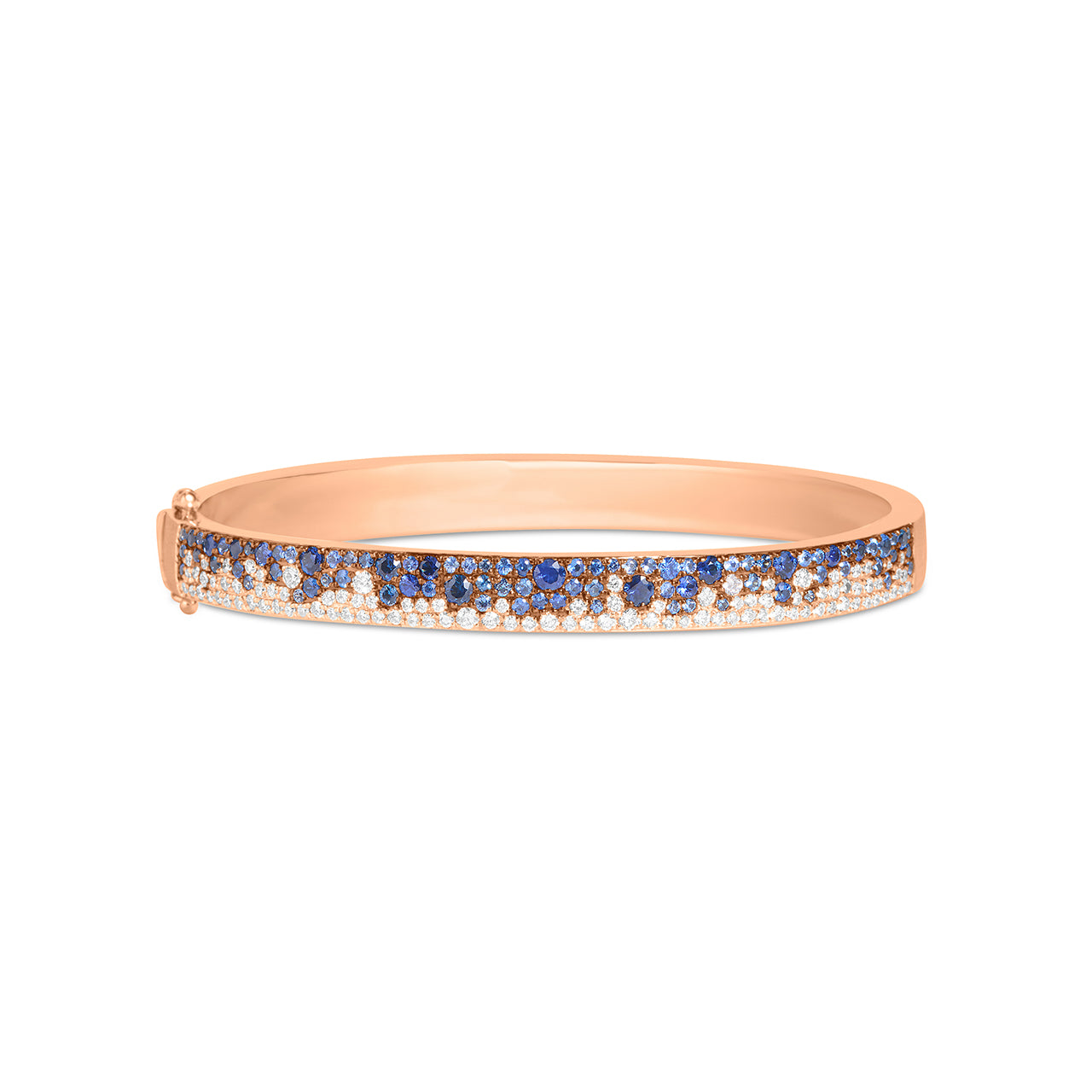 Sapphire & Diamond Pave Confetti Bangle
