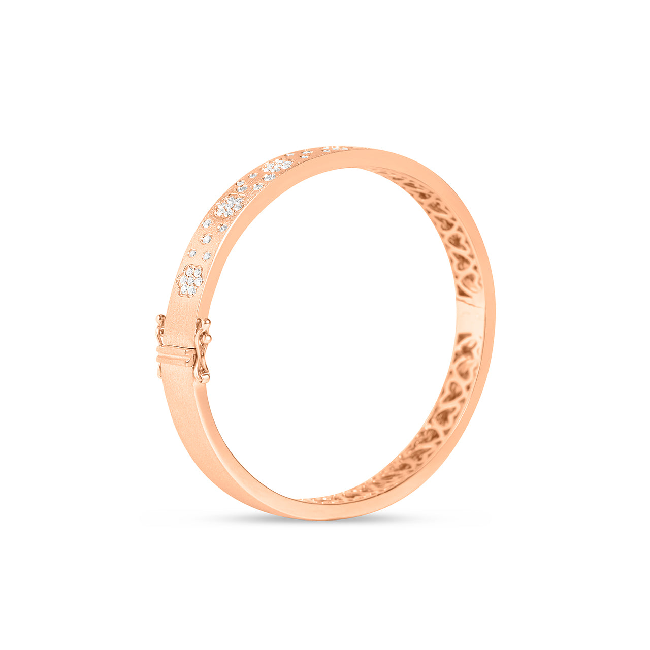 Diamond Flower Scatter Bangle