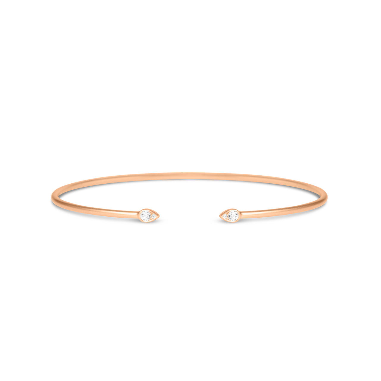 Diamond Pear Flex Bangle