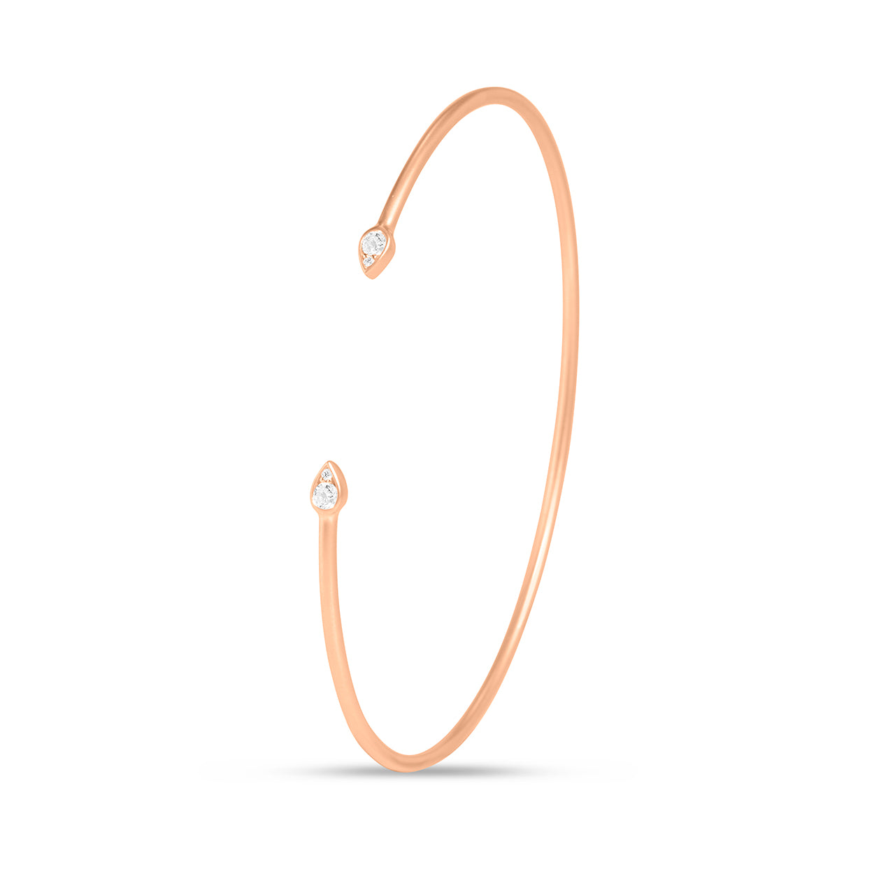 Diamond Pear Flex Bangle