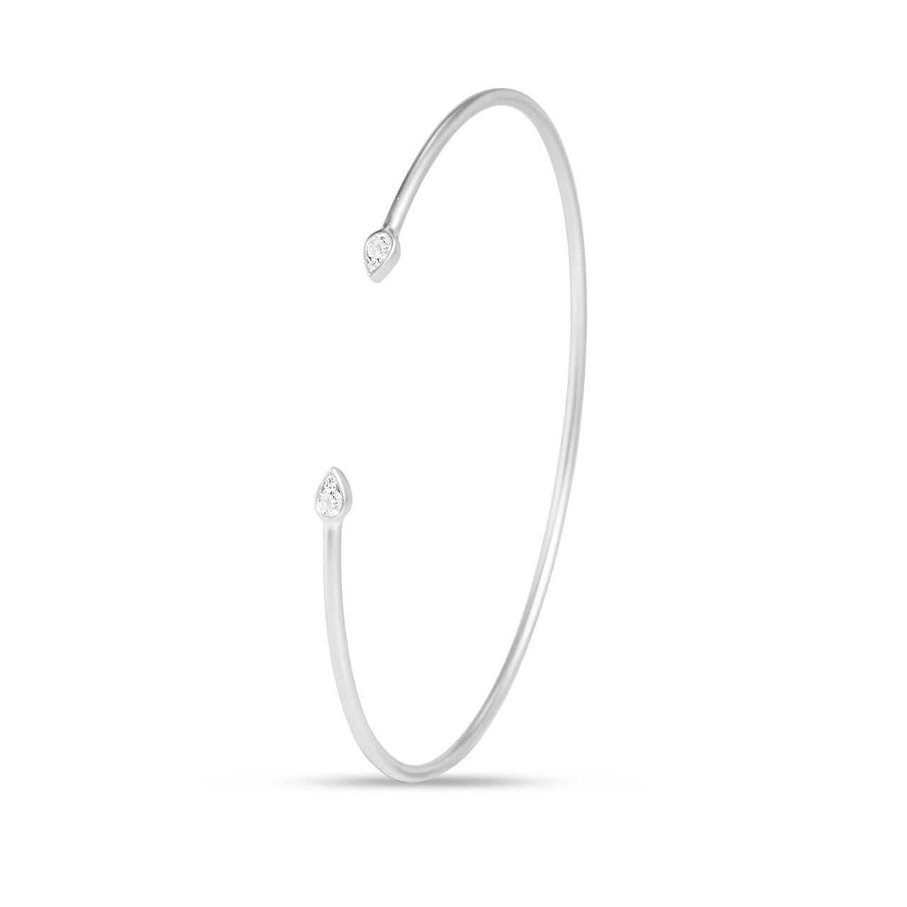 Diamond Pear Flex Bangle