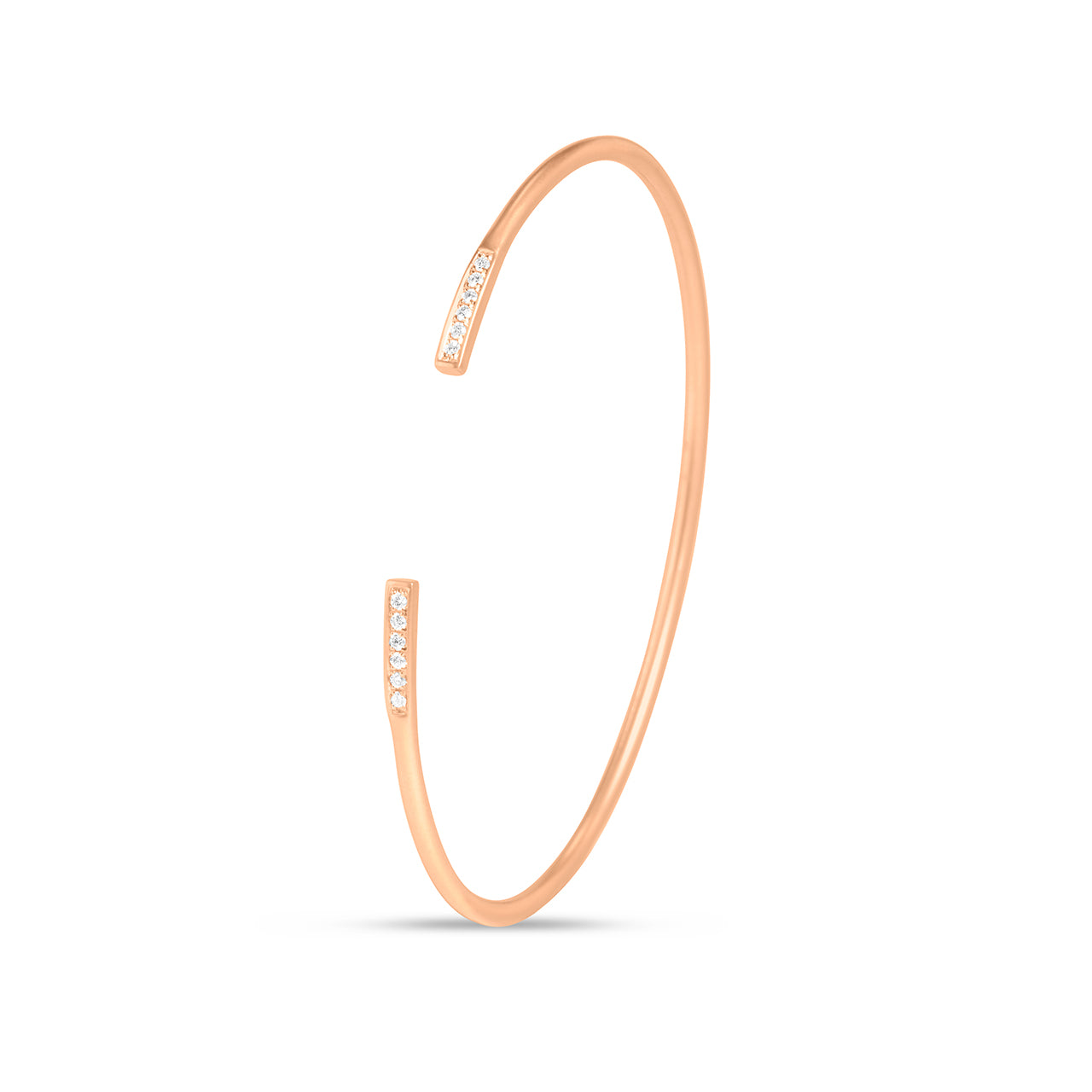 Diamond Bar Flex Bangle