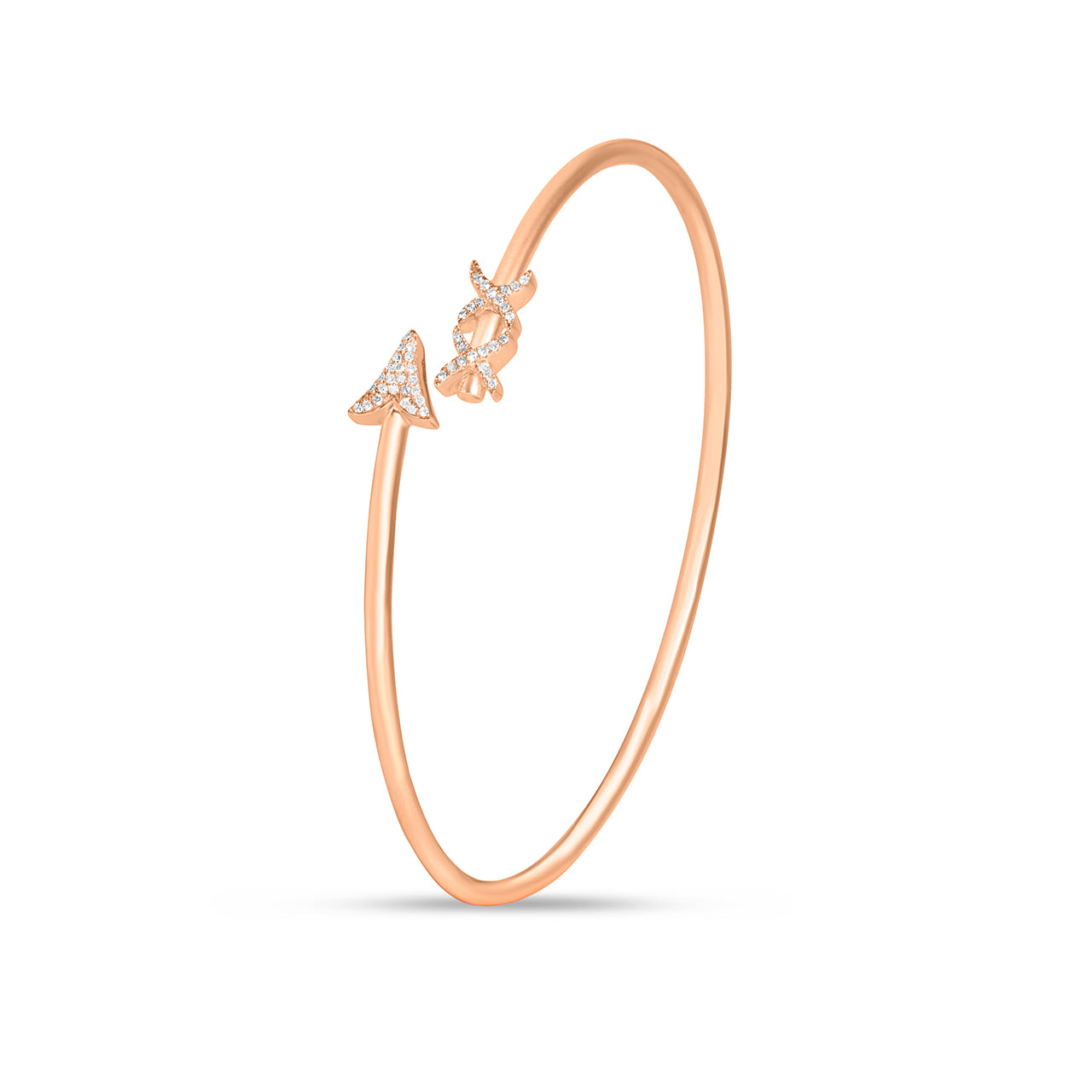 Diamond Arrow Flex Bangle
