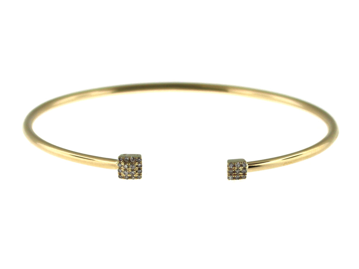 DIAMOND SQUARE BANGLE