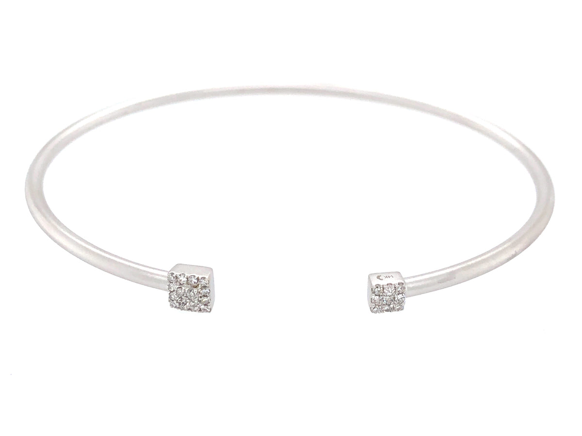 DIAMOND SQUARE BANGLE
