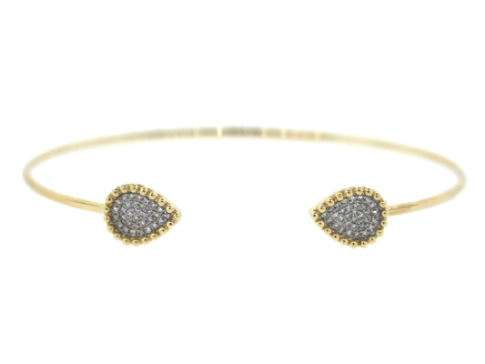 DIAMOND BANGLE, 14KY (N)
