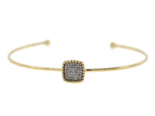 DIAMOND BANGLE, 14KY (N)