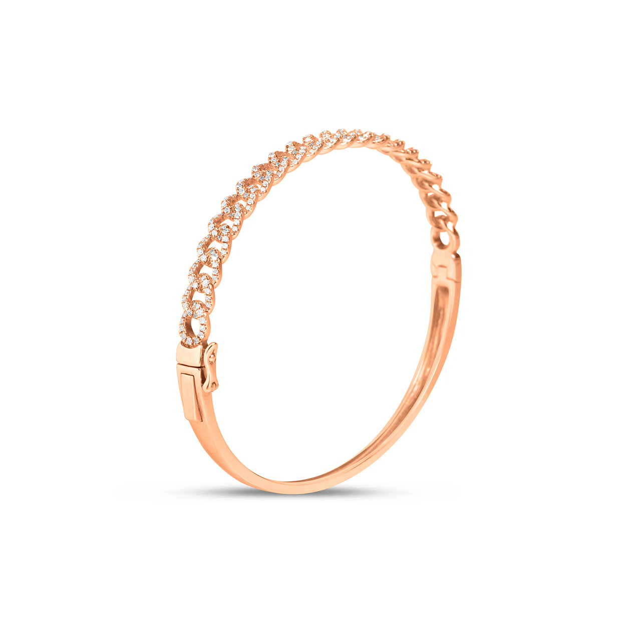 Diamond Link Bangle