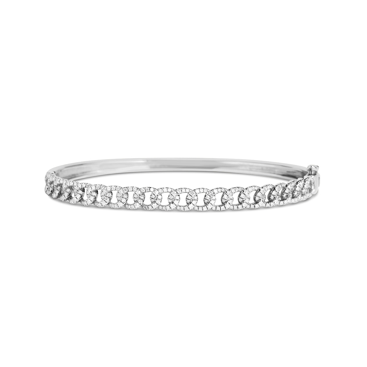 Diamond Link Bangle