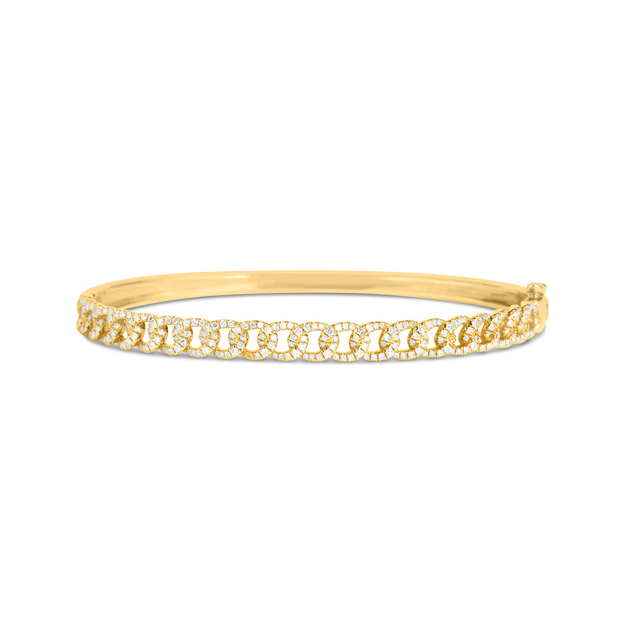 Diamond Link Bangle