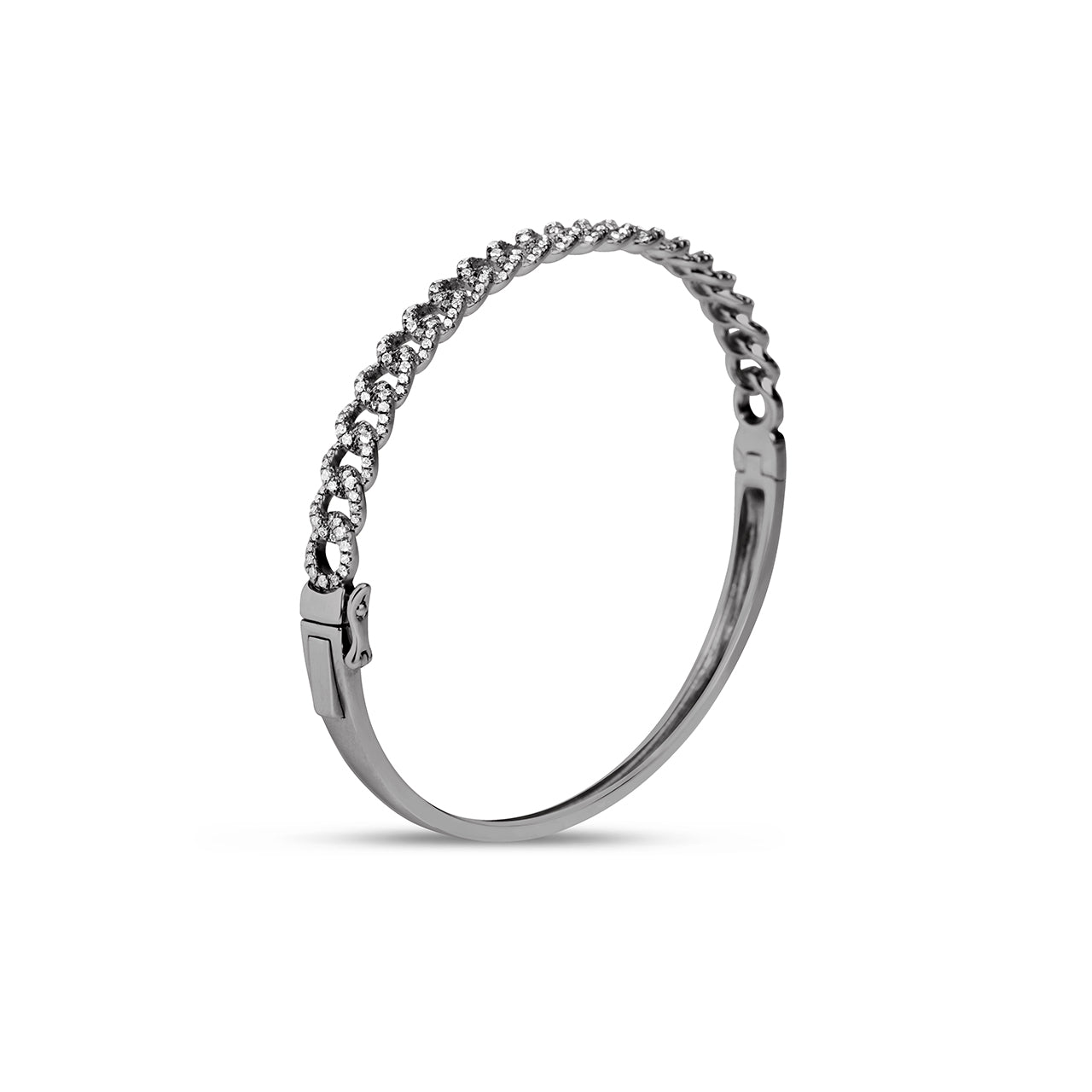 Diamond Link Bangle