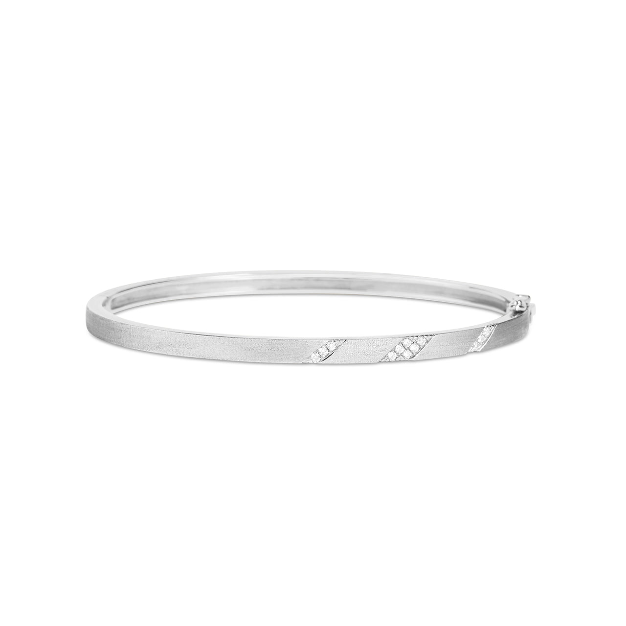 Diamond Stripe Bangle