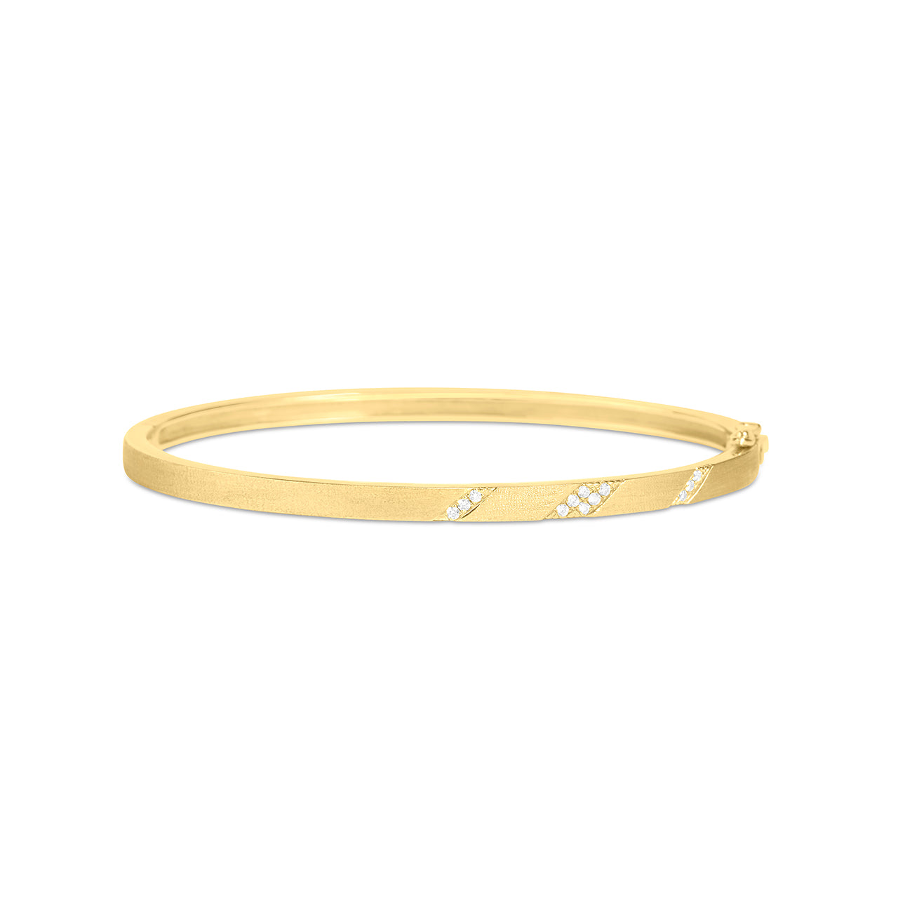 Diamond Stripe Bangle