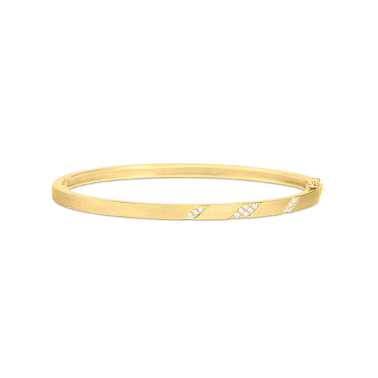 Diamond Stripe Bangle