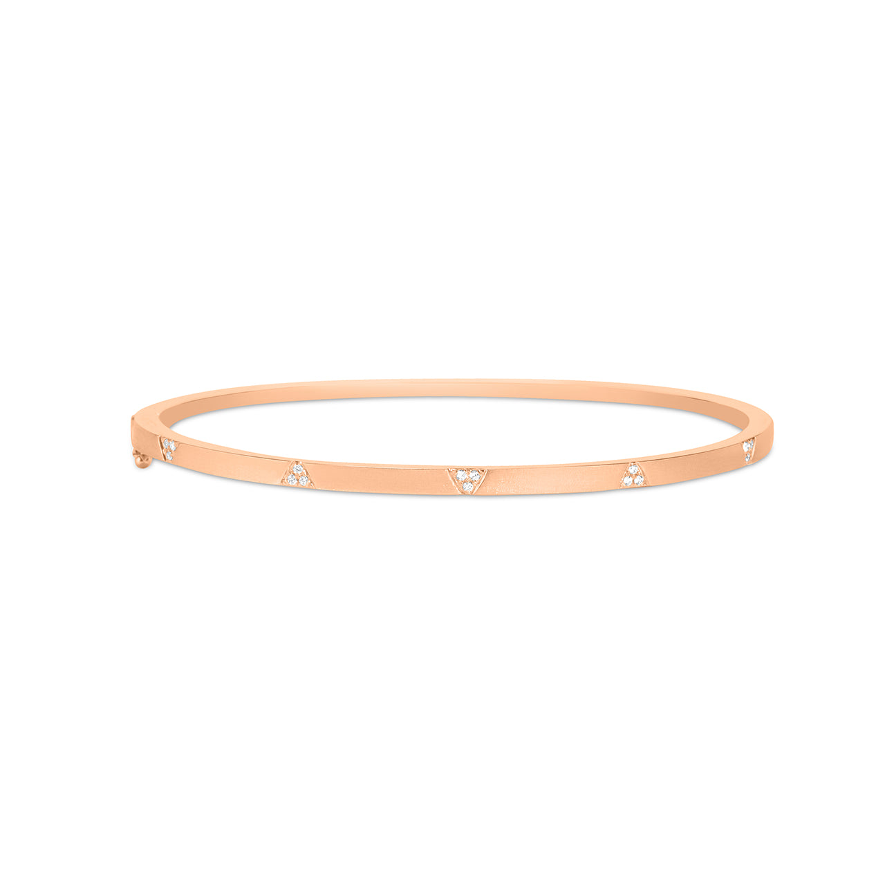 Diamond Triangles Bangle