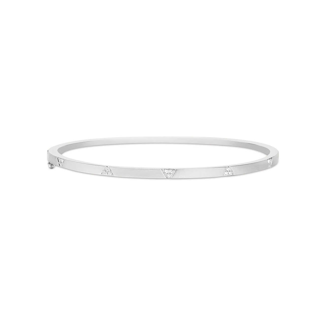 Diamond Triangles Bangle