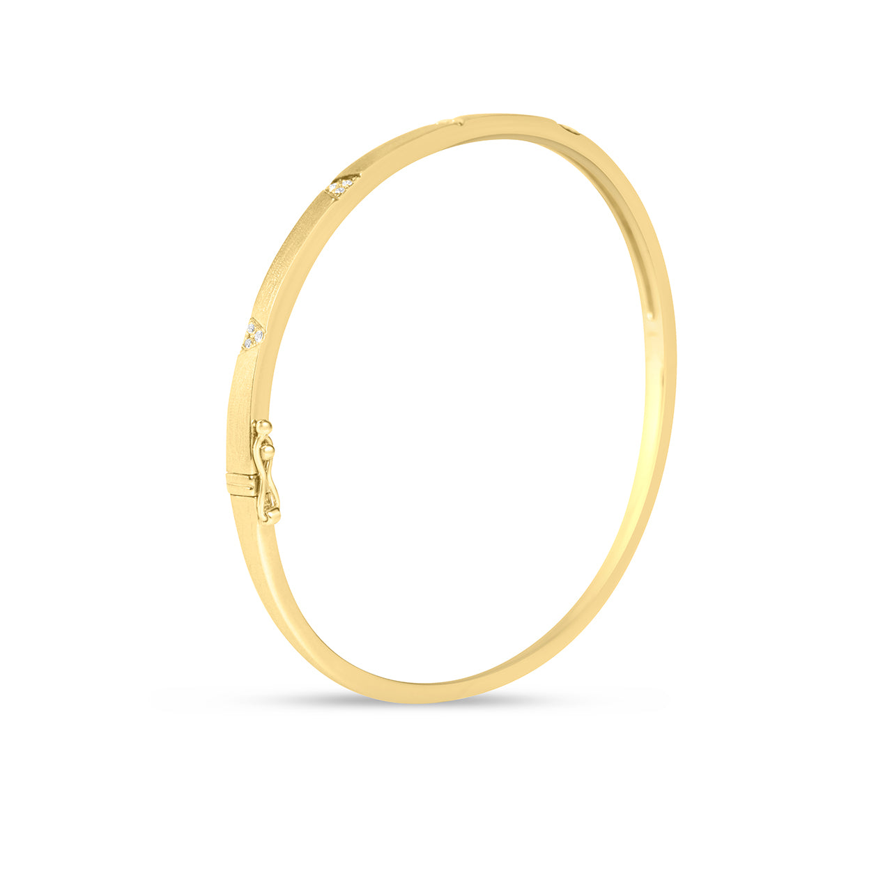 Diamond Triangles Bangle