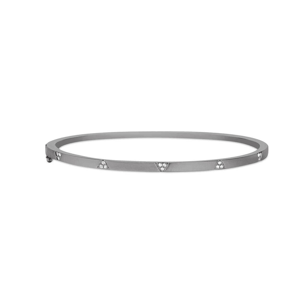Diamond Triangles Bangle