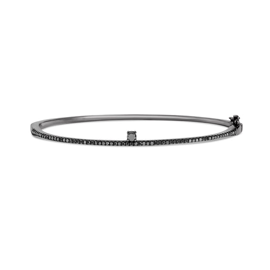 Black Diamond Dot Bangle