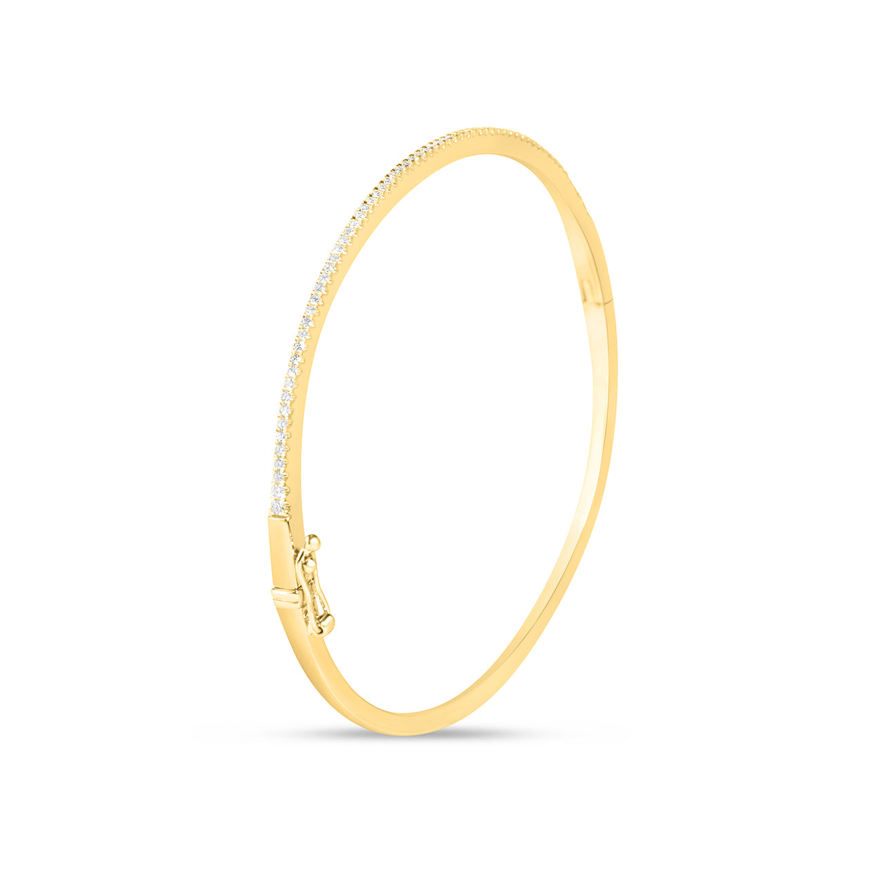 Diamond Classic Slim Bangle