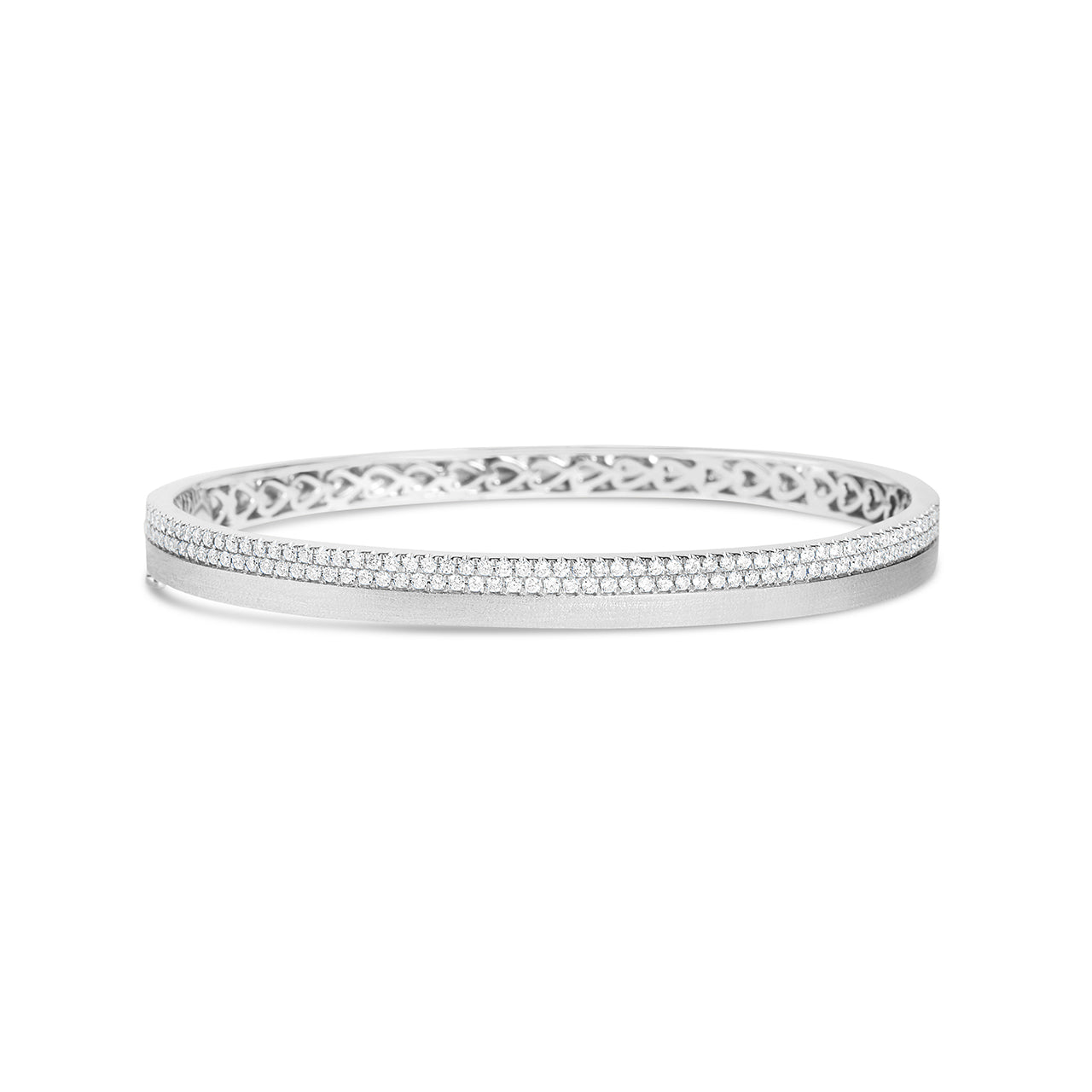 Diamond Pave Duet Bangle