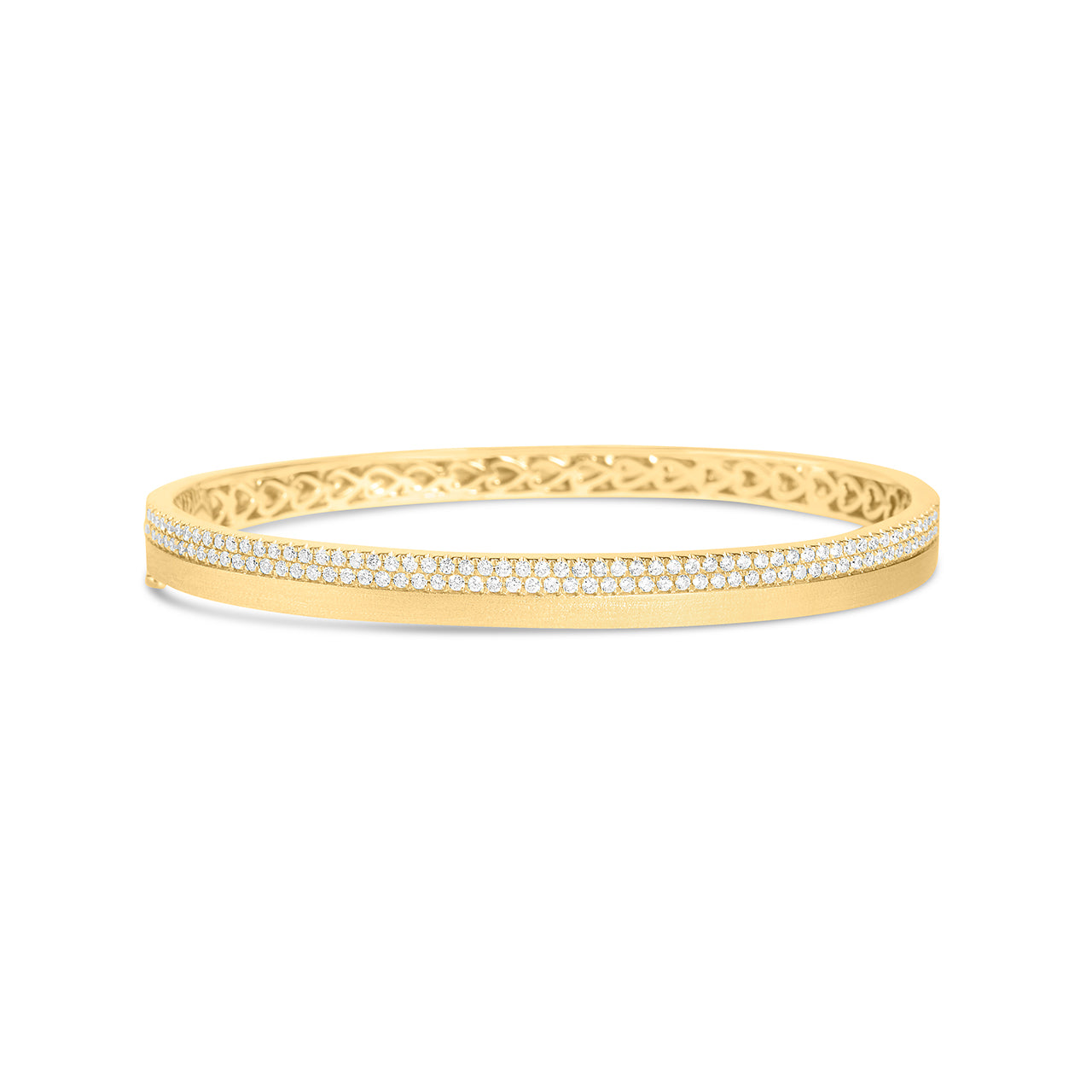 Diamond Pave Duet Bangle