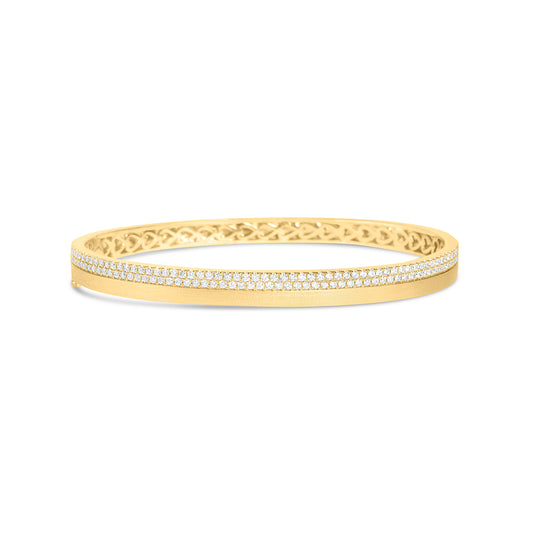 Diamond Pave Duet Bangle